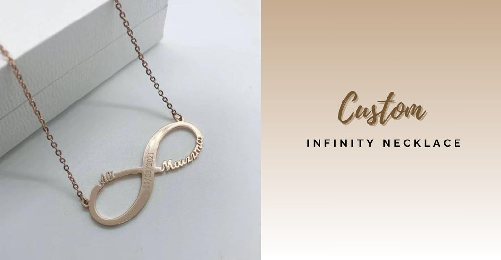Custom Infinity Necklaces: Choosing the Perfect Metal