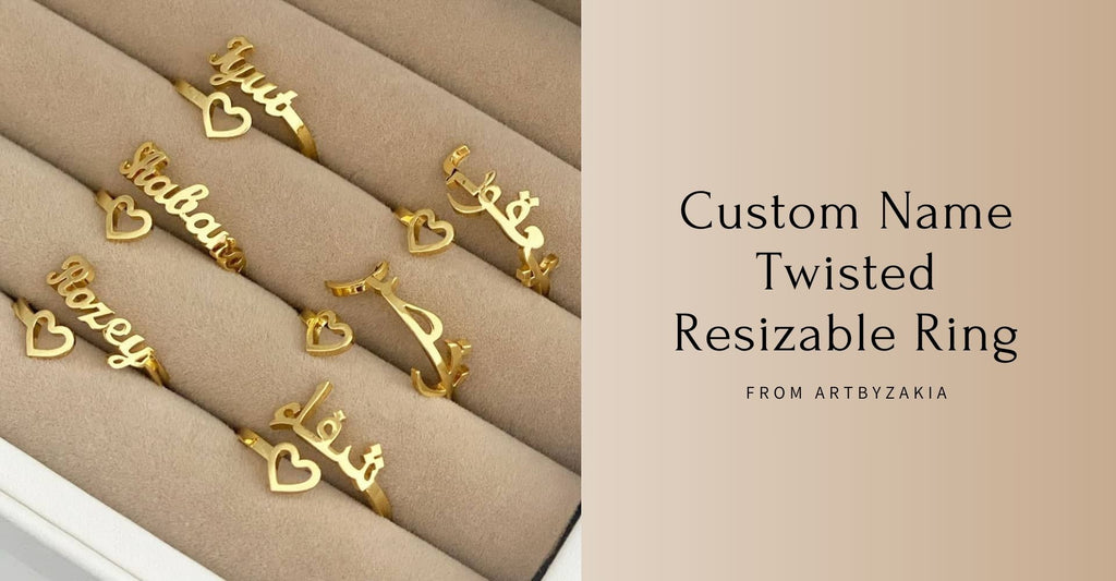 Custom Twisted Resizable Rings: Create a Signature Look