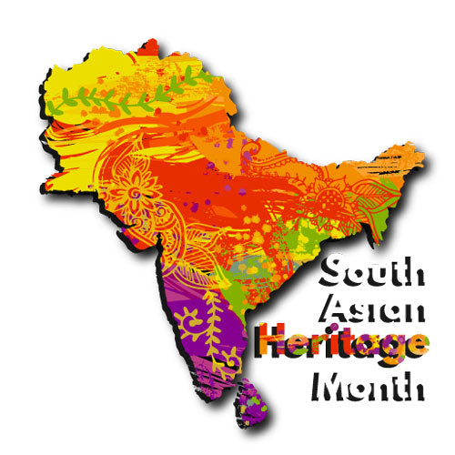 south asian heritage month 2024 logo